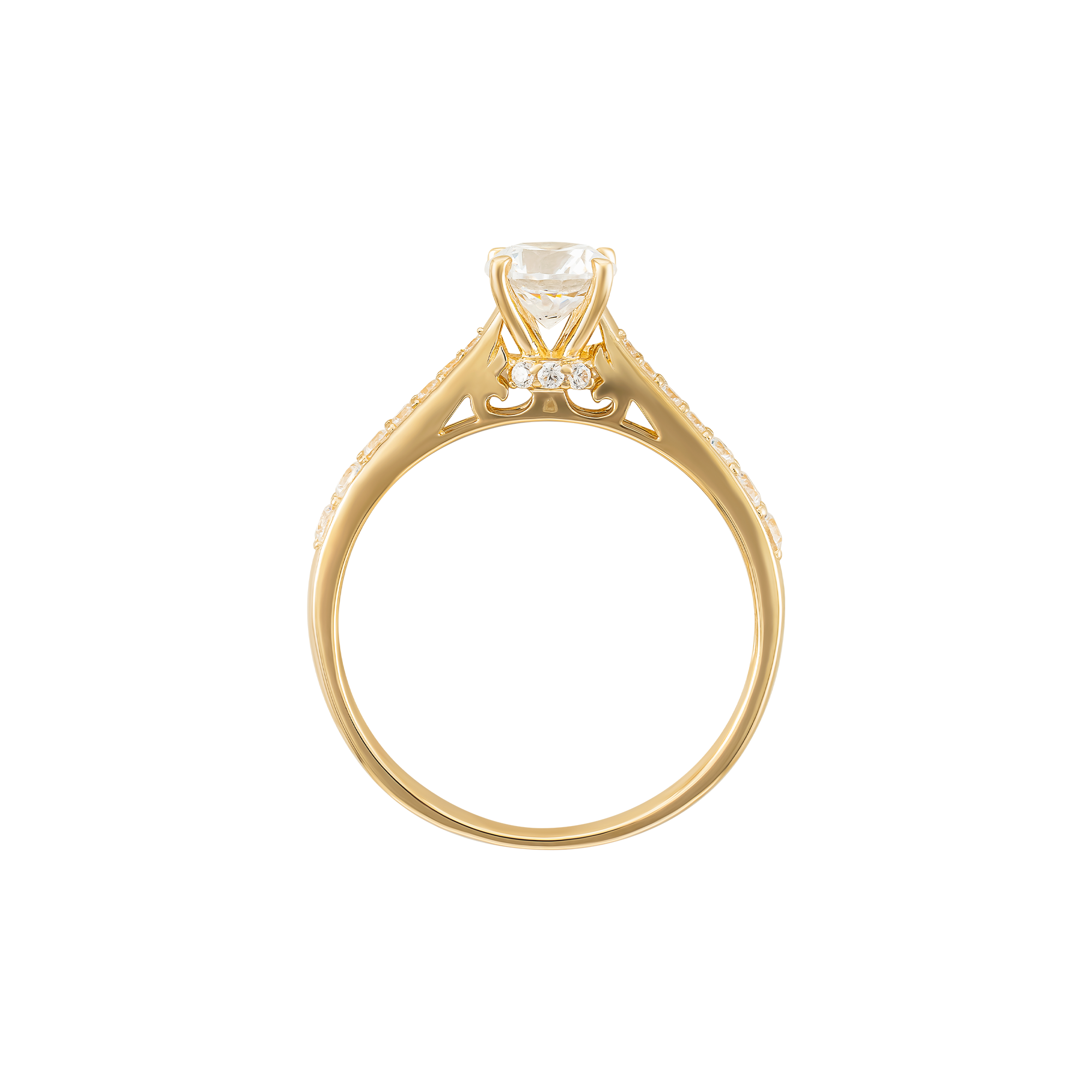 Nhẫn Vàng 18K đính đá